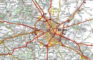 Accesos por carretera a la ciudad de Reims