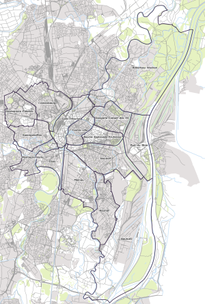 &iquest;Cu&aacute;les son los barrios de Estrasburgo?