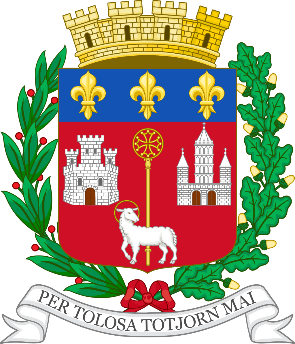 Escudo de la ciudad de Toulouse.