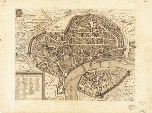 Plano de la ciudad de Tholose, 1631