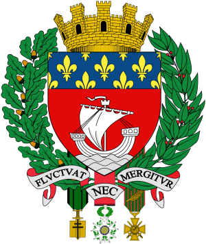 Escudo de la ciudad de Par&iacute;s