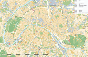 Infraestructuras y uso del suelo en el municipio de Par&iacute;s