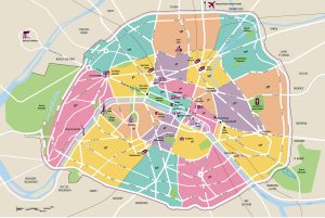 &iquest;Cu&aacute;les son los distritos de Par&iacute;s?