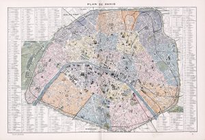 Plano de Par&iacute;s de 1900