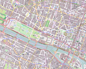 Plano del I distrito de Par&iacute;s