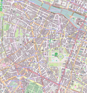 Plano del VI distrito de Par&iacute;s