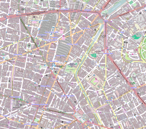 Plano del X distrito de Par&iacute;s
