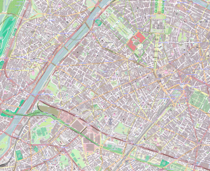 Plano del XV distrito de Par&iacute;s