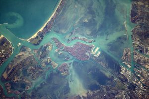Fotografía de Venecia tomada desde la Estación Espacial Internacional el 14 de febrero 2017. Fotografía de Venecia tomada desde la Estación Espacial Internacional el 14 de febrero 2017.