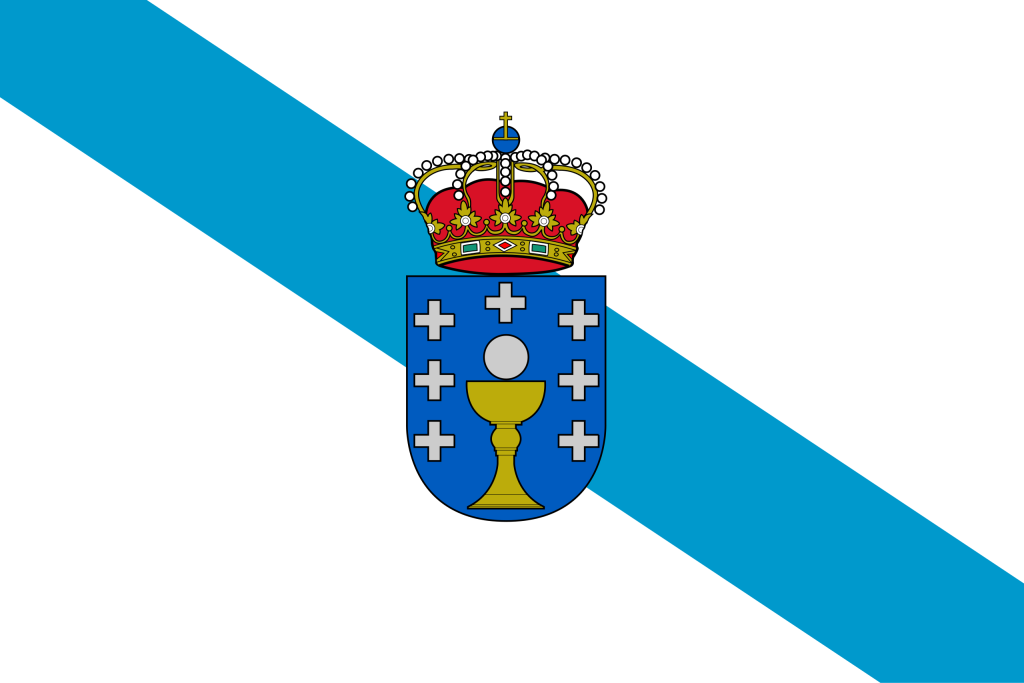 Bandera de Galicia.