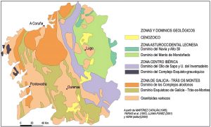 Mapas geológicos de Galicia