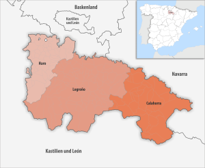 ¿Cuáles son los partidos judiciales de La Rioja?
