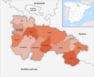 ¿Cuáles son las comarcas de La Rioja?
