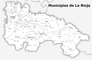 ¿Cuáles son los municipios de La Rioja?