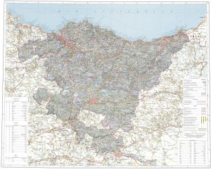 Mapa del País Vasco