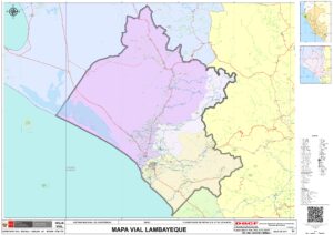Mapa de Lambayeque