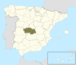 ¿Donde se encuentra la provincia de Toledo?