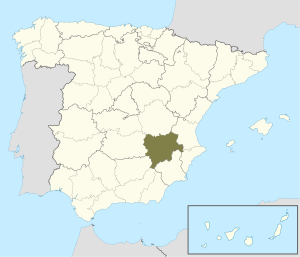 ¿Donde se encuentra la provincia de Albacete?