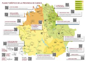 Rutas turísticas temáticas de la provincia de Cuenca.