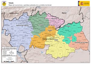 Partidos judiciales de la provincia de Toledo