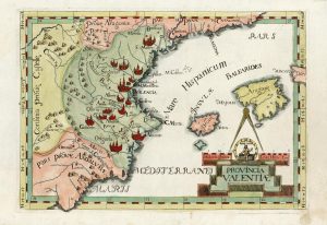 Provincia Valentiae 1712