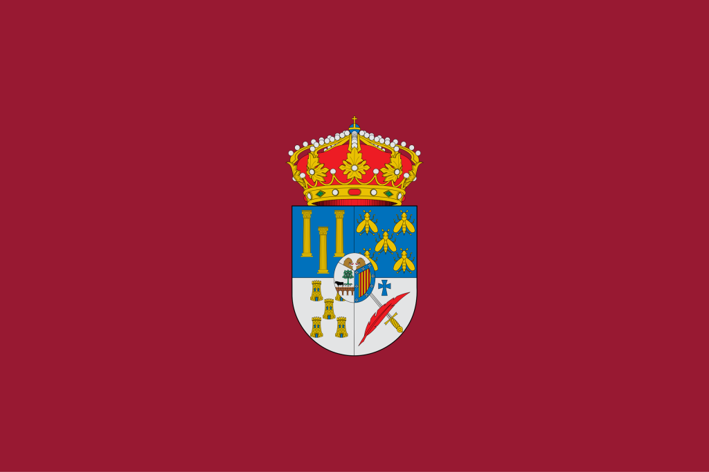 Bandera de la provincia de Salamanca.