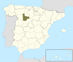 ¿Donde se encuentra la provincia de Valladolid?