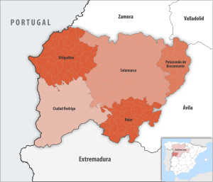 Partidos judiciales de la provincia de Salamanca.