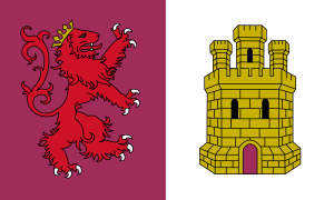Bandera de la provincia de Cáceres