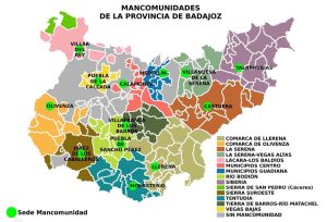 Mancomunidades integrales de la provincia de Badajoz