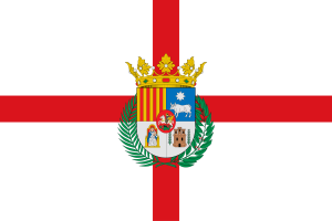 Bandera de la provincia de Teruel