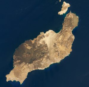 El paisaje lunar de Lanzarote