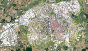 Image satellite de Vitoria-Gasteiz. Image satellite de Vitoria-Gasteiz.