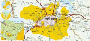 Carreteras del entorno de Vitoria-Gasteiz.