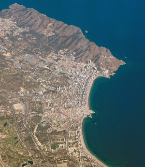Vista aérea de Benidorm