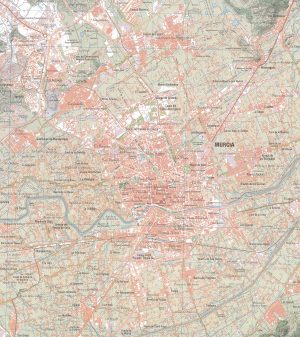 Mapa de la ciudad de Murcia
