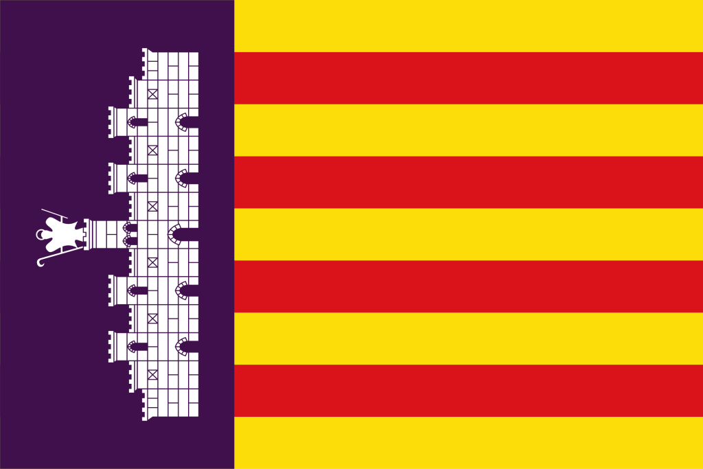 Bandera de Mallorca.