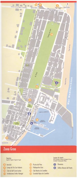 Plano del Grao de Castellón