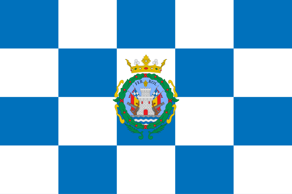 Bandera de Ferrol.