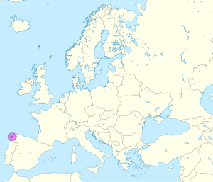 ¿Donde se encuentra Santiago de Compostela?
