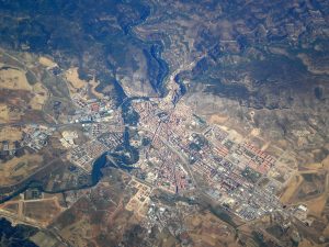 Vista aérea de Cuenca.