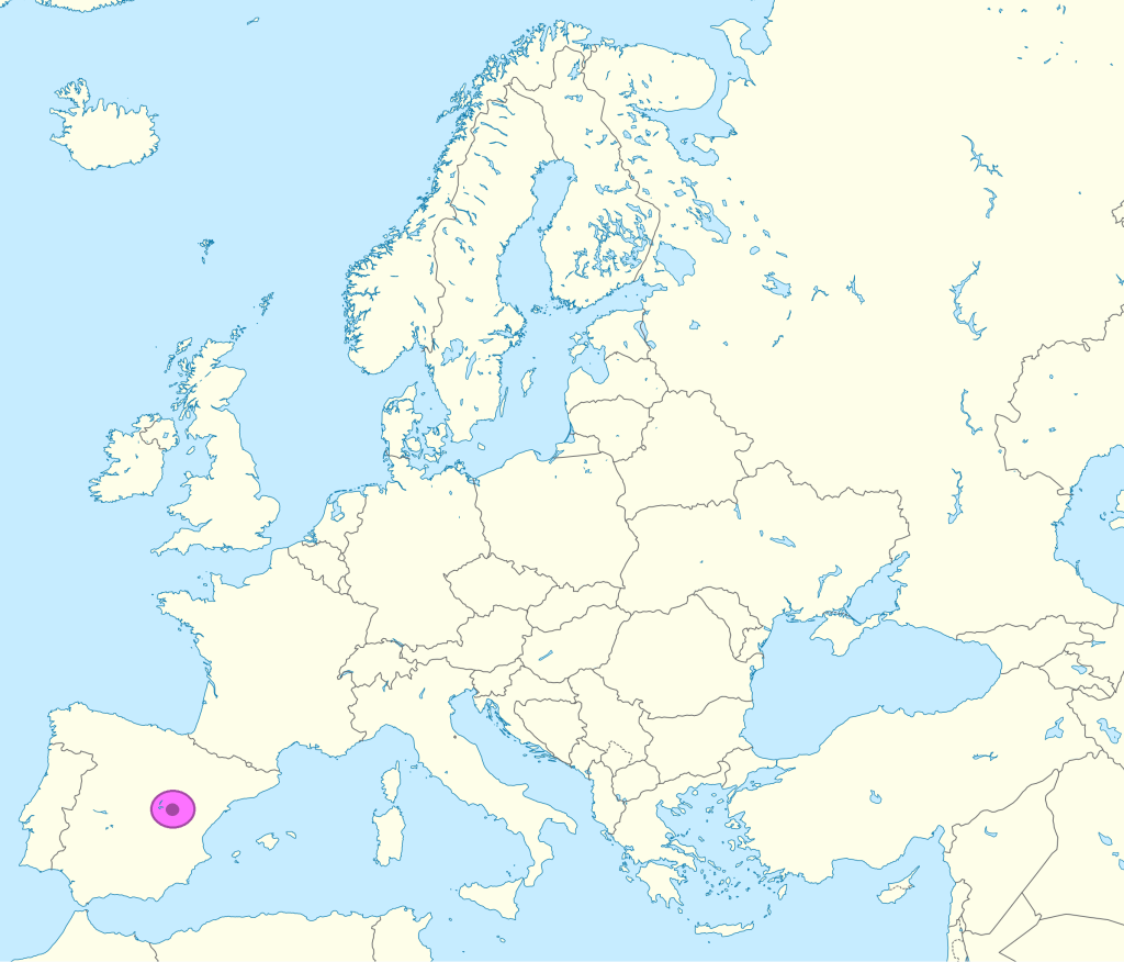 Mapa de ubicación de Cuenca.