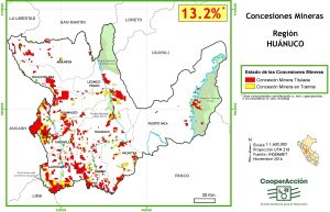 Miner&iacute;a en el departamento de Hu&aacute;nuco