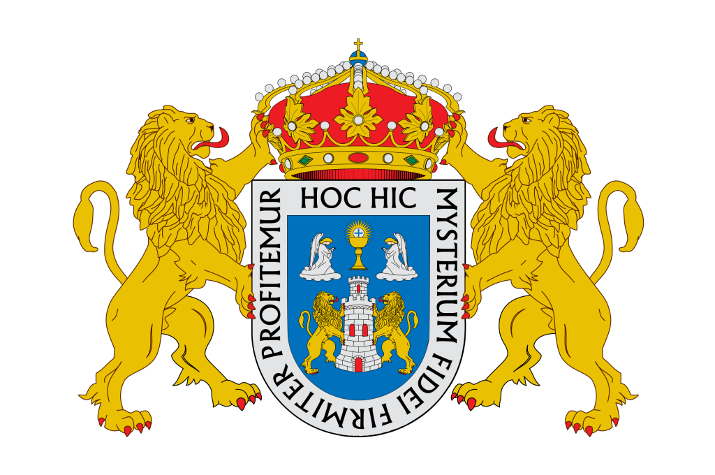 Bandera de la ciudad de Lugo.