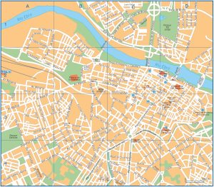 Centro de la ciudad de Zaragoza.