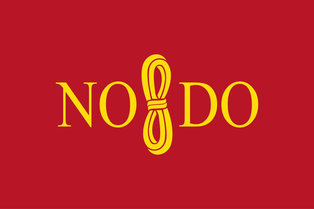 Bandera de la ciudad de Sevilla.