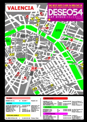 Lugares amigable con la comunidad LGBT en Valencia