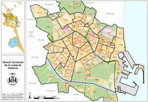 ¿Cuales son los barrios de Valencia?