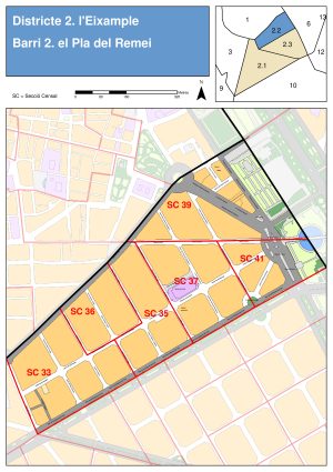 Plano de El Pla del Remei