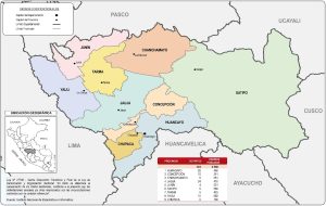 &iquest;Cu&aacute;les son las provincias del departamento de Jun&iacute;n?